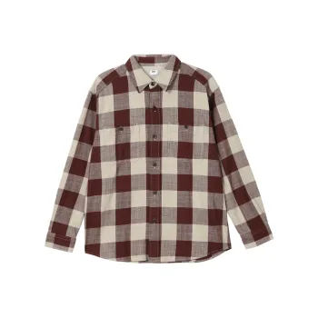 UNIQLO Shirts Unisex Dark Red