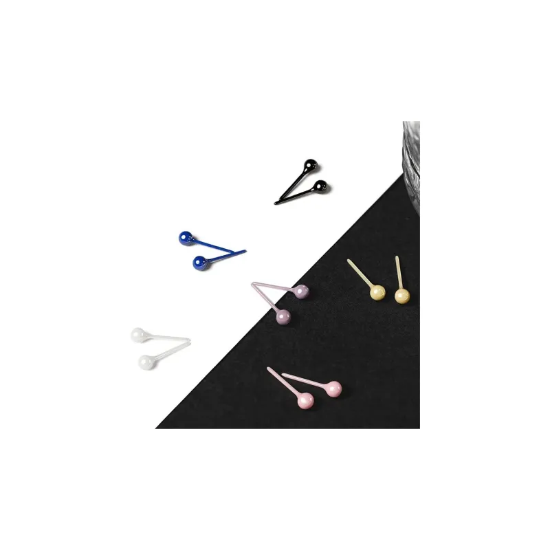 UABA Bioceramic Stud Earrings Unisex-4