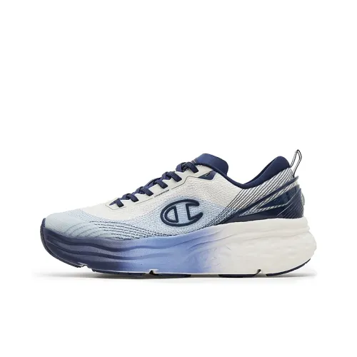 Champion Support Low Top Running Shoes Men's Cream/navy