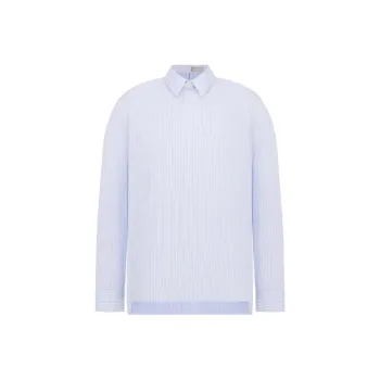 DIOR Shirts Men Light Blue