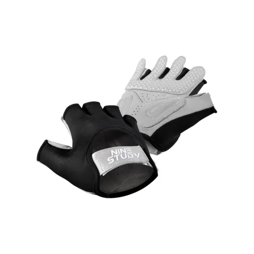 NINE STUDY Sports Fitness Gloves Protective Abrasion Resistant Palm Guard Slip Resistant Breathable Female