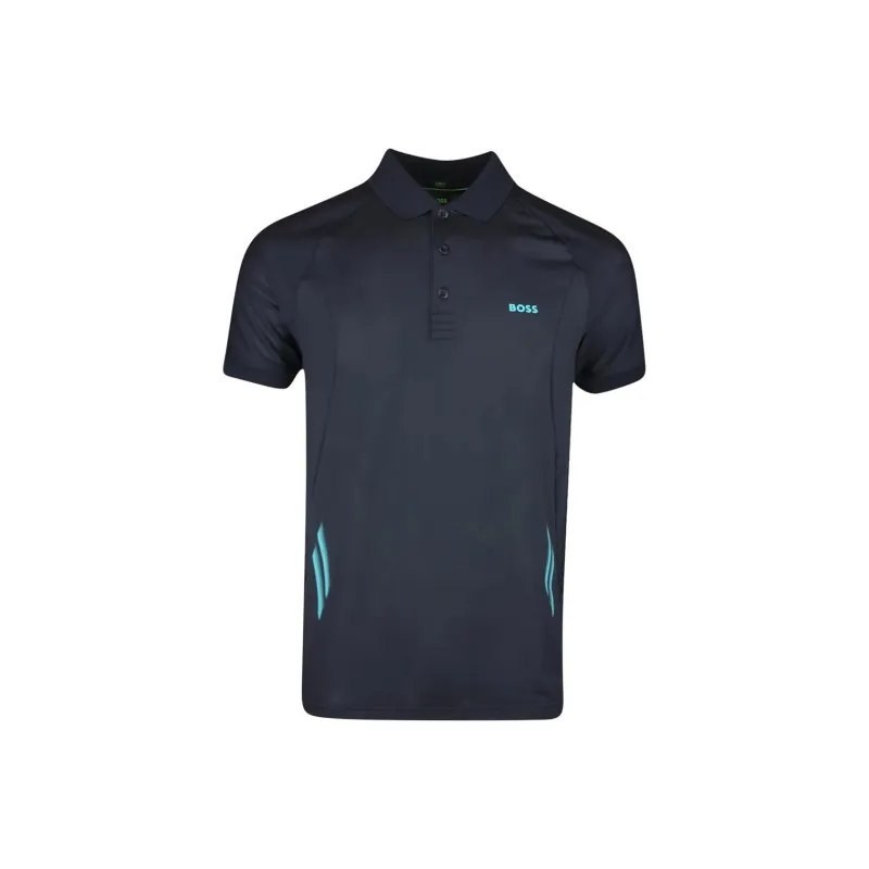HUGO BOSS Logo print Polo Shirt-0