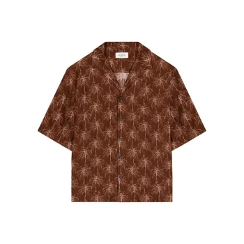 LANEUS Palm trees Shirt