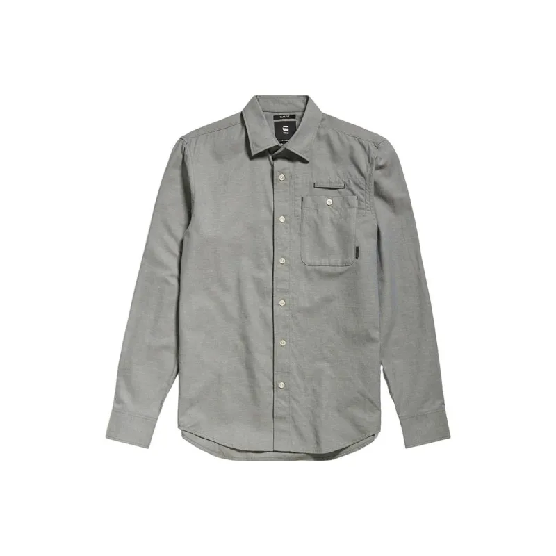 G STAR RAW Shirts Men Gray-0