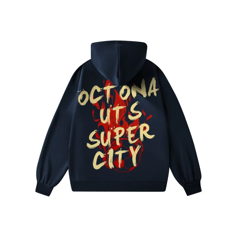 Small Columns Under The Sea Sweatshirt Unisex-2