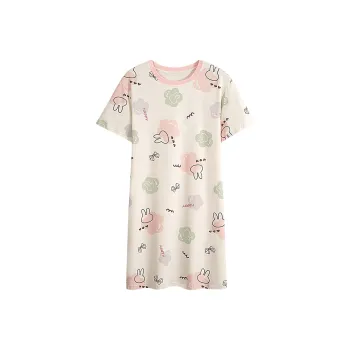 FENTENGCARE Nightgown Women's White