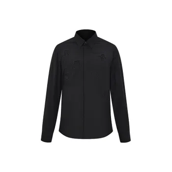 RARE Long Sleeved Shirt Men's Black