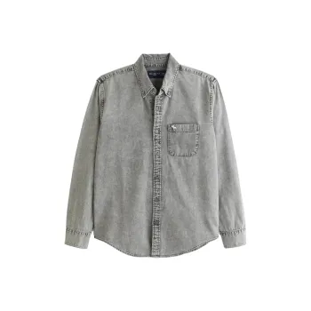 Abercrombie＆Fitch Shirt Men's Gray