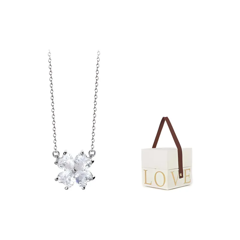 Asia Star S925 Silver Necklaces Women's-3
