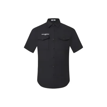 KARL LAGERFELD Shirt Men's Black