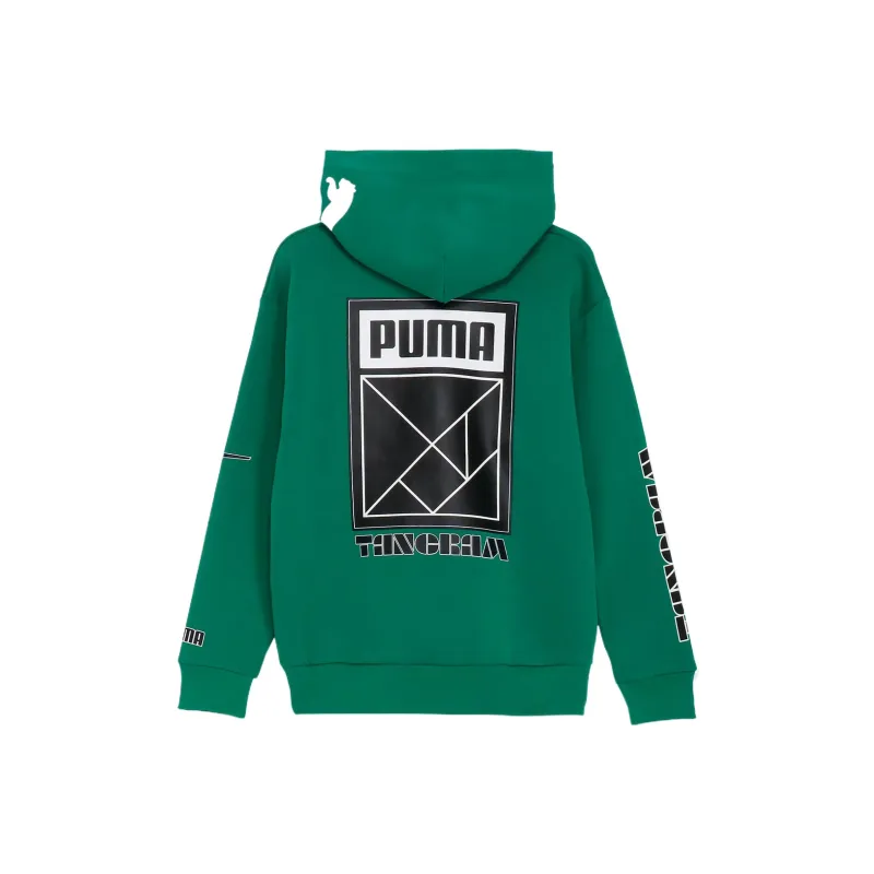 PUMA Tangram Sweatshirt Men's Green-1