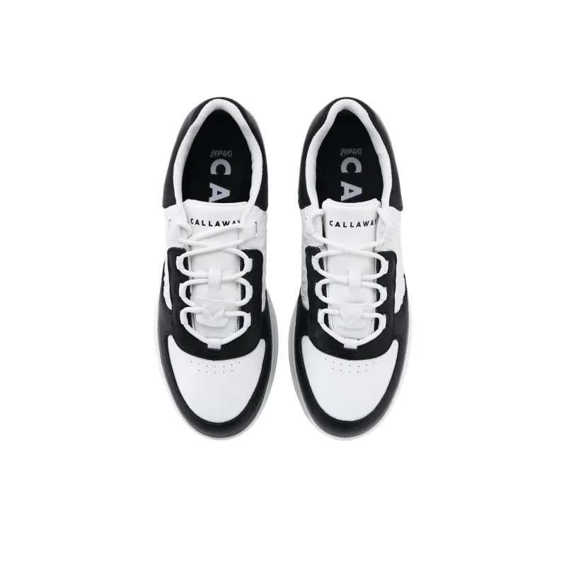 Callaway Fairway Flyer SpyChris Low Top Golf Shoes Men's Black White-2