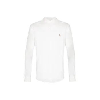 Polo Ralph Lauren Pony Embroidered Curved Hem Shirt