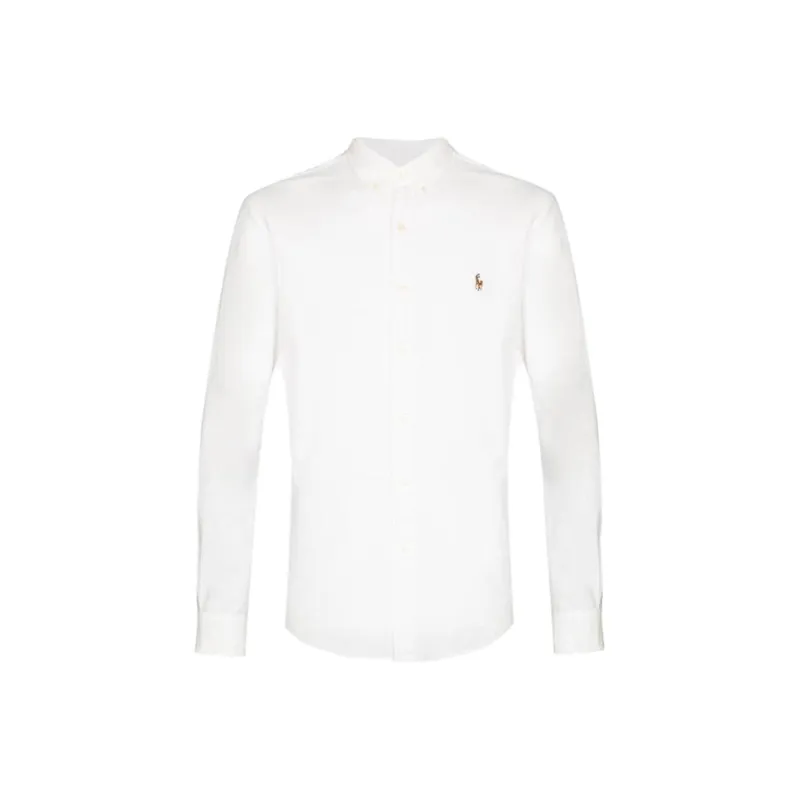 Polo Ralph Lauren Pony Embroidered Curved Hem Shirt-0