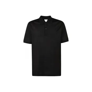 Bottega Veneta Polo Shirt Men's Black