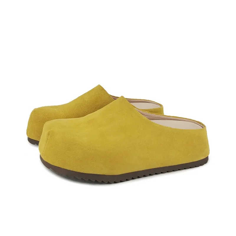 Xuanbaihui Rubber Sole Closed Toe Slippers Women's-2