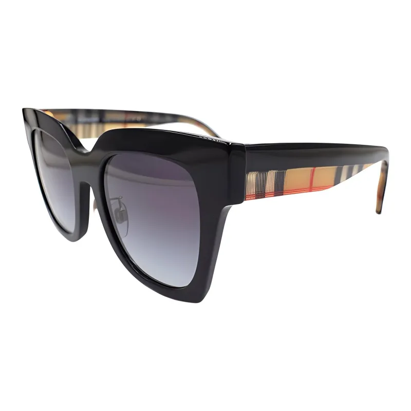 Burberry Vintage Check Square-frame Sunglasses-1