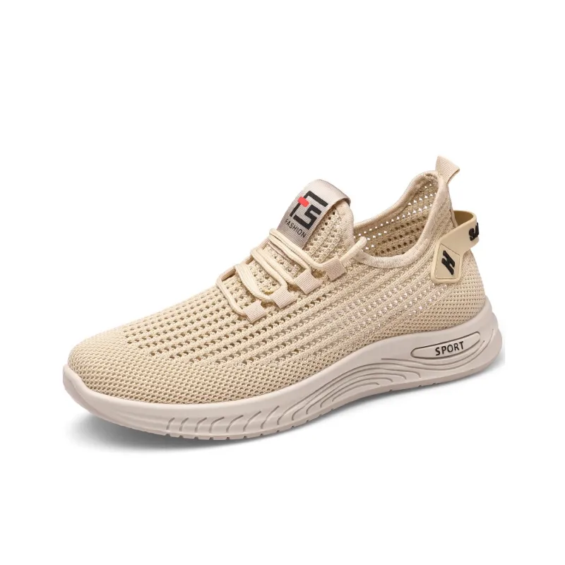 Strongman Casual Shoes Men Low Top Black/Gray/Beige-11