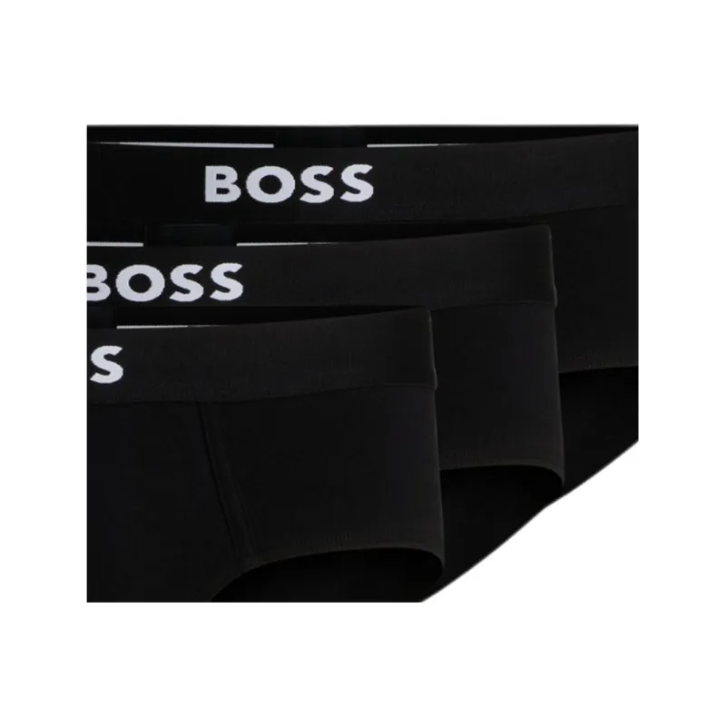 HUGO BOSS Logo waistband Briefs Pack Of Three-3