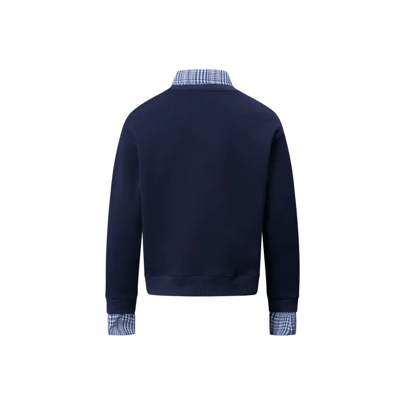 VINMUK T Shirts Unisex Navy Blue-1