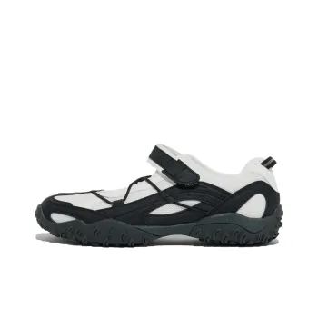FILA Eshape Anti Slip Wear Resistant Low Top Casual Shoes Women's White Black