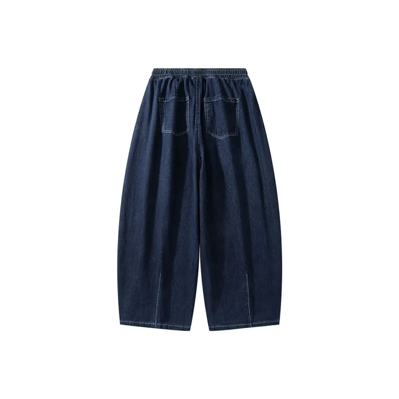 YINLEI Jeans Men Dark Blue-1