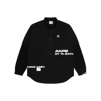 Aape Shirts Men Black BKX