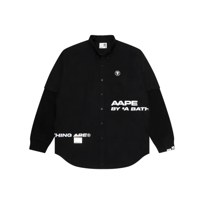 Aape Shirts Men Black BKX-0