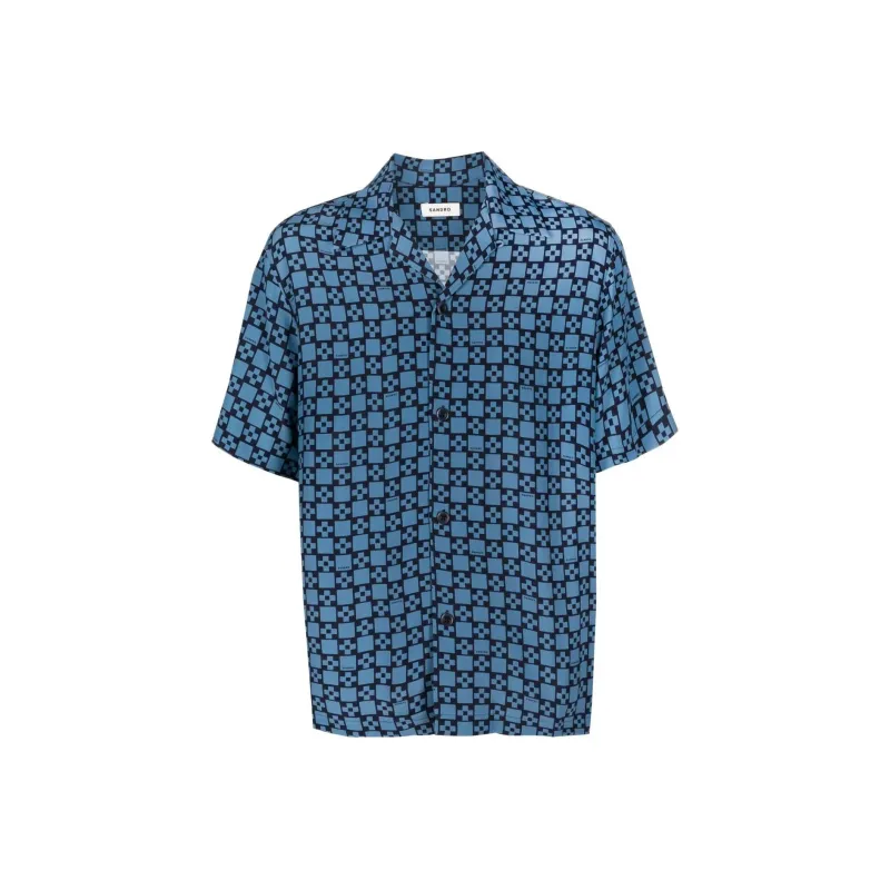 Sandro Shirts Unisex Blue-0