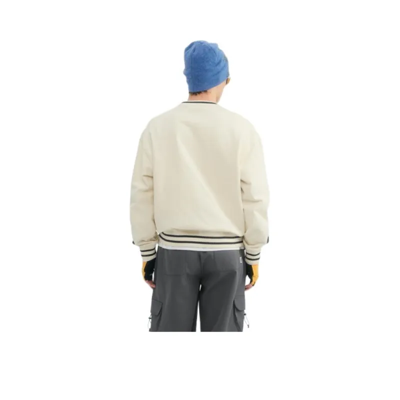MYSAMESAME Sweatshirt Unisex Beige Yellow In Stock-6