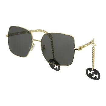 GUCCI Sunglasses Men Gold