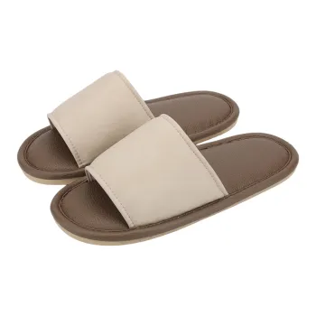 Warm Edge Unisex All Season Indoor Minimalist Style Lightweight Couple Home Slippers