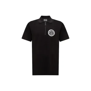 VERSACE JEANS COUTURE V Emblem Polo Shirt