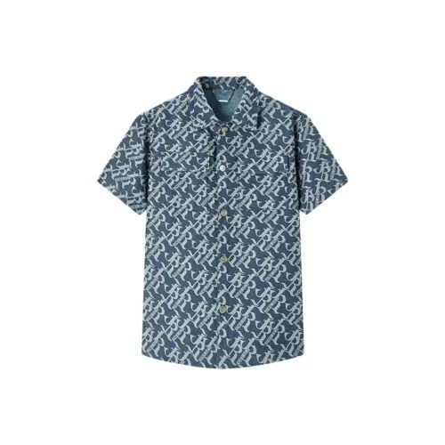 JOHN RICHMOND SS25 Shirt Men's Light Denim Blue