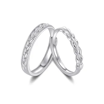 ZSY S925 Ring Couple Rings Unisex