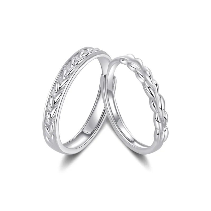 ZSY S925 Ring Couple Rings Unisex-0