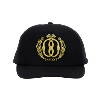 BALLY Logo embroidered Cotton Baseball Cap