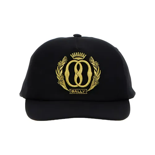 BALLY Logo embroidered Cotton Baseball Cap