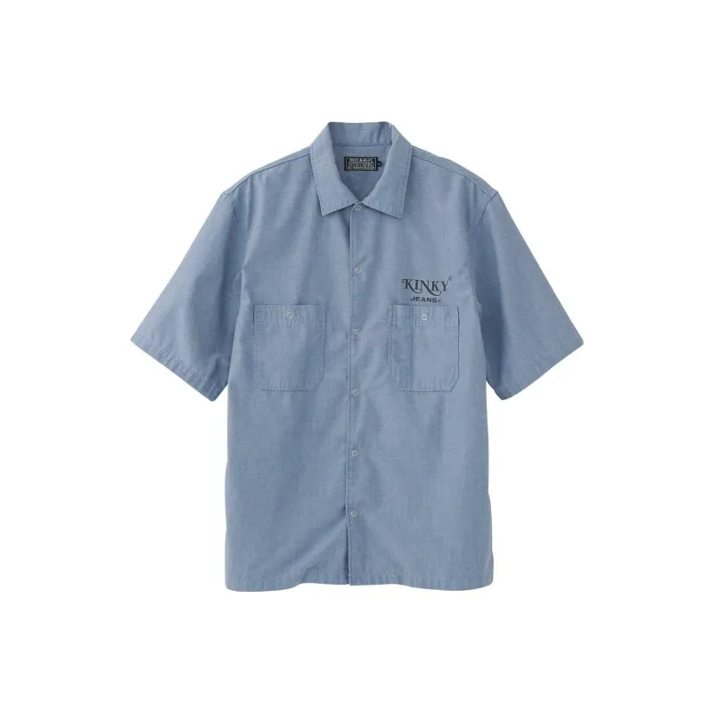 HYSTERIC GLAMOUR Shirts Men Blue-0