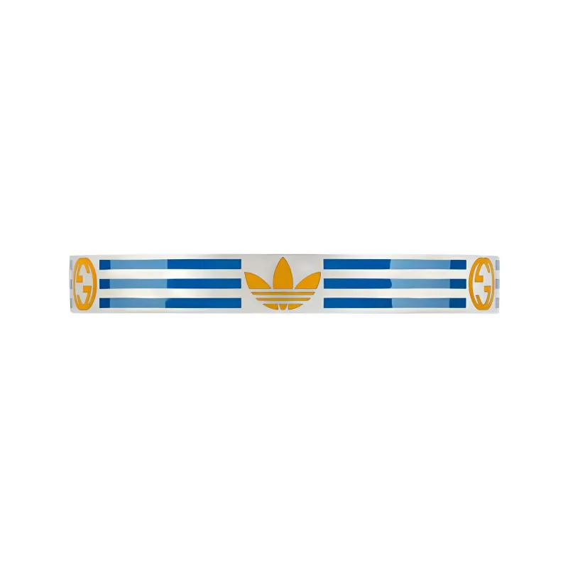 GUCCI 925 Sterling Silver, Enamel Bangles Women's Blue-1