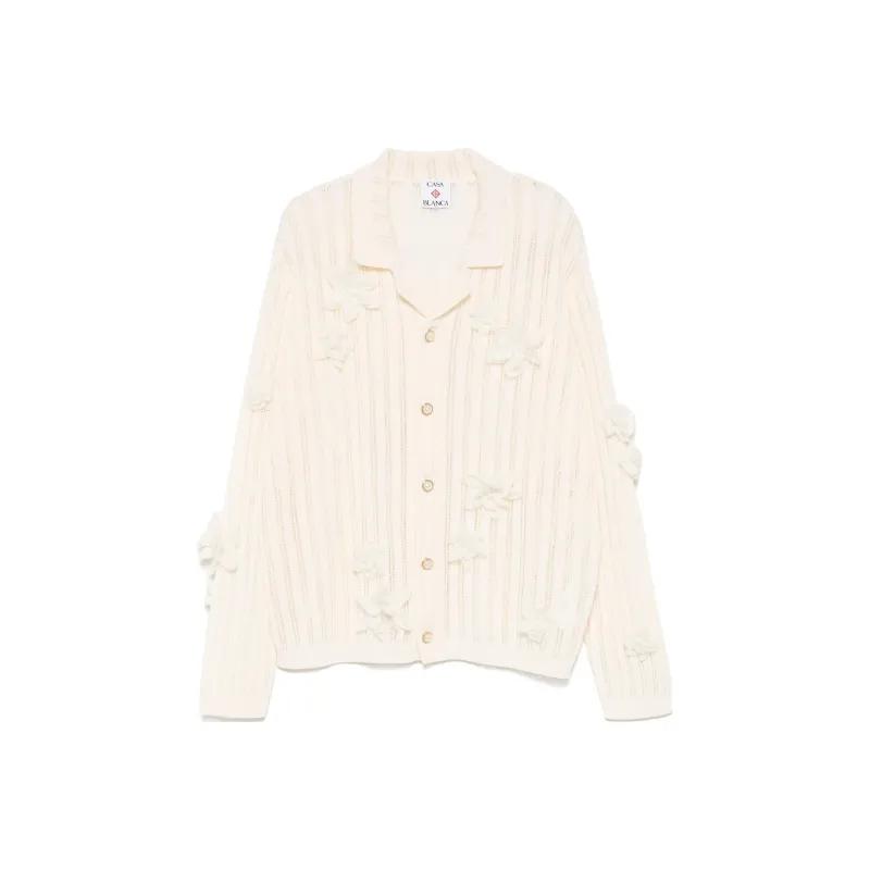 CASABLANCA Flower Laced Shirt-0
