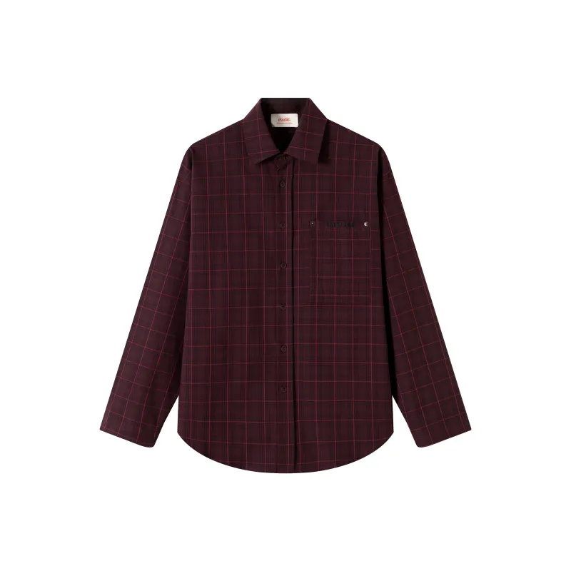 Coke Shirt Unisex Chestnut Umber-0