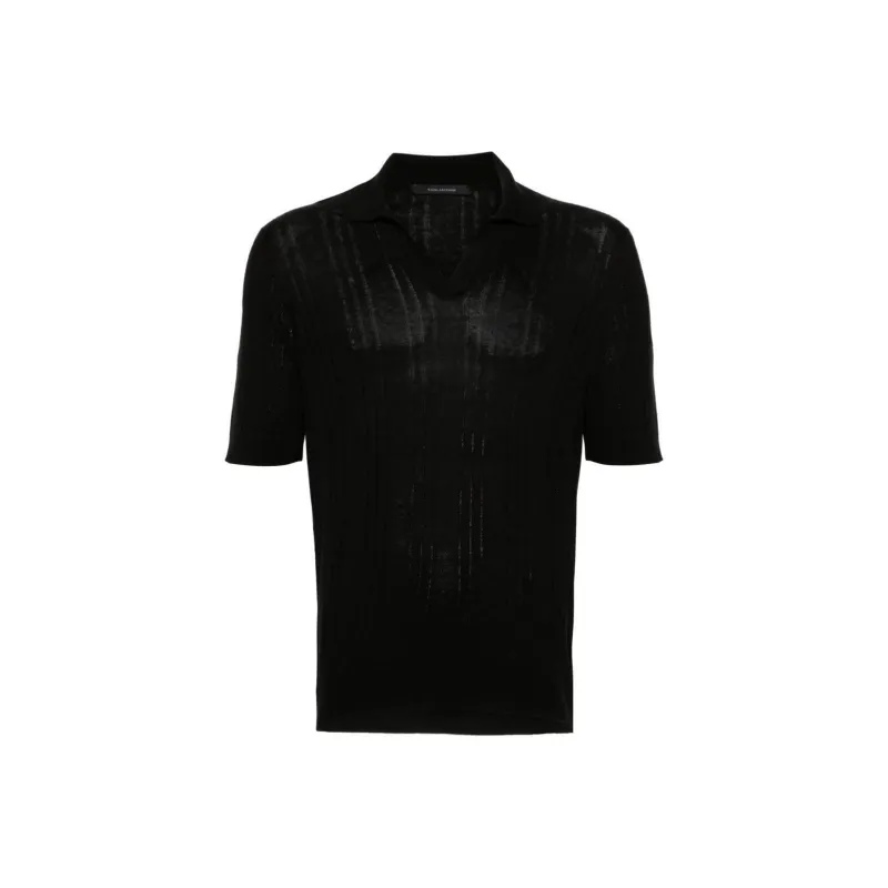 Tagliatore Pavel Silk Polo Shirt-0