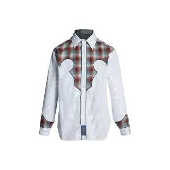 Maison Margiela Panelled Buttoned Shirt