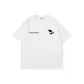 White[100% cotton Crew Neck T-Shirt]