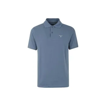 BARBOUR Logo Embroidered Short-Sleeved Polo Shirt