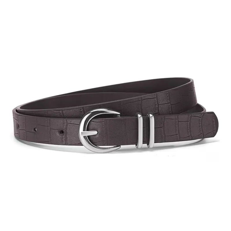 IOTS PU Leather Belts Unisex 1.8CM-0