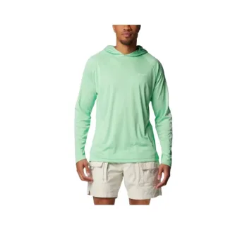 Columbia PFG Terminal Tackle™ Hoodie Sweatshirt Men's Ocean Mint Color