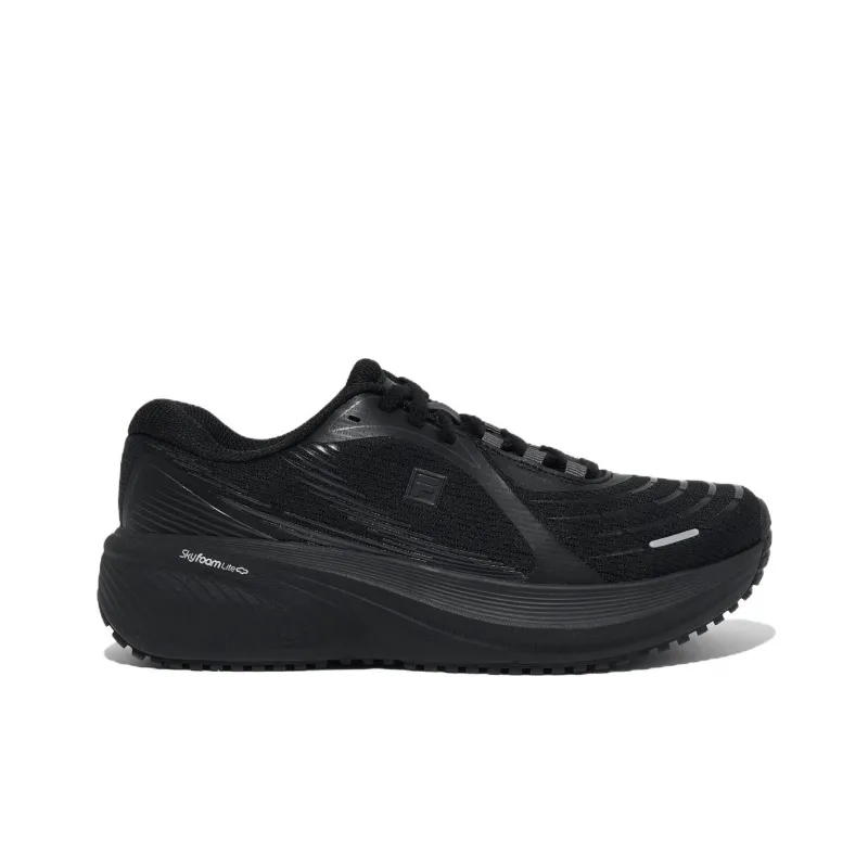 FILA Float Ma Anti Slip Wear Resistant Low Top Casual Running Shoes Unisex Black-1