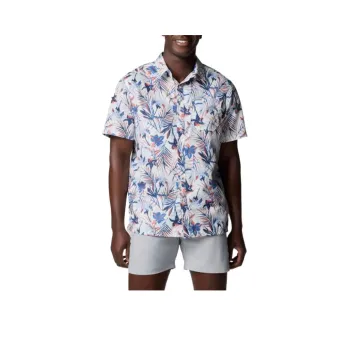 Columbia PFG Super Slack Tide Shirt Men's White